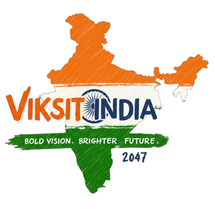 Viksit Bharat 2047 logo - Bharat Cluster Ventures